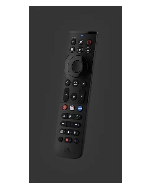 Black One For All Smart Streamer Universal Remote-6