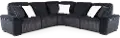 Presley Charcoal 5 Piece Power Reclining Sectional