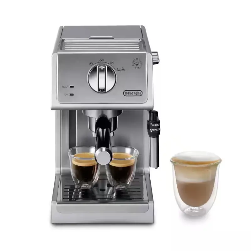 De'Longhi Manual Espresso Machine - Stainless Steel