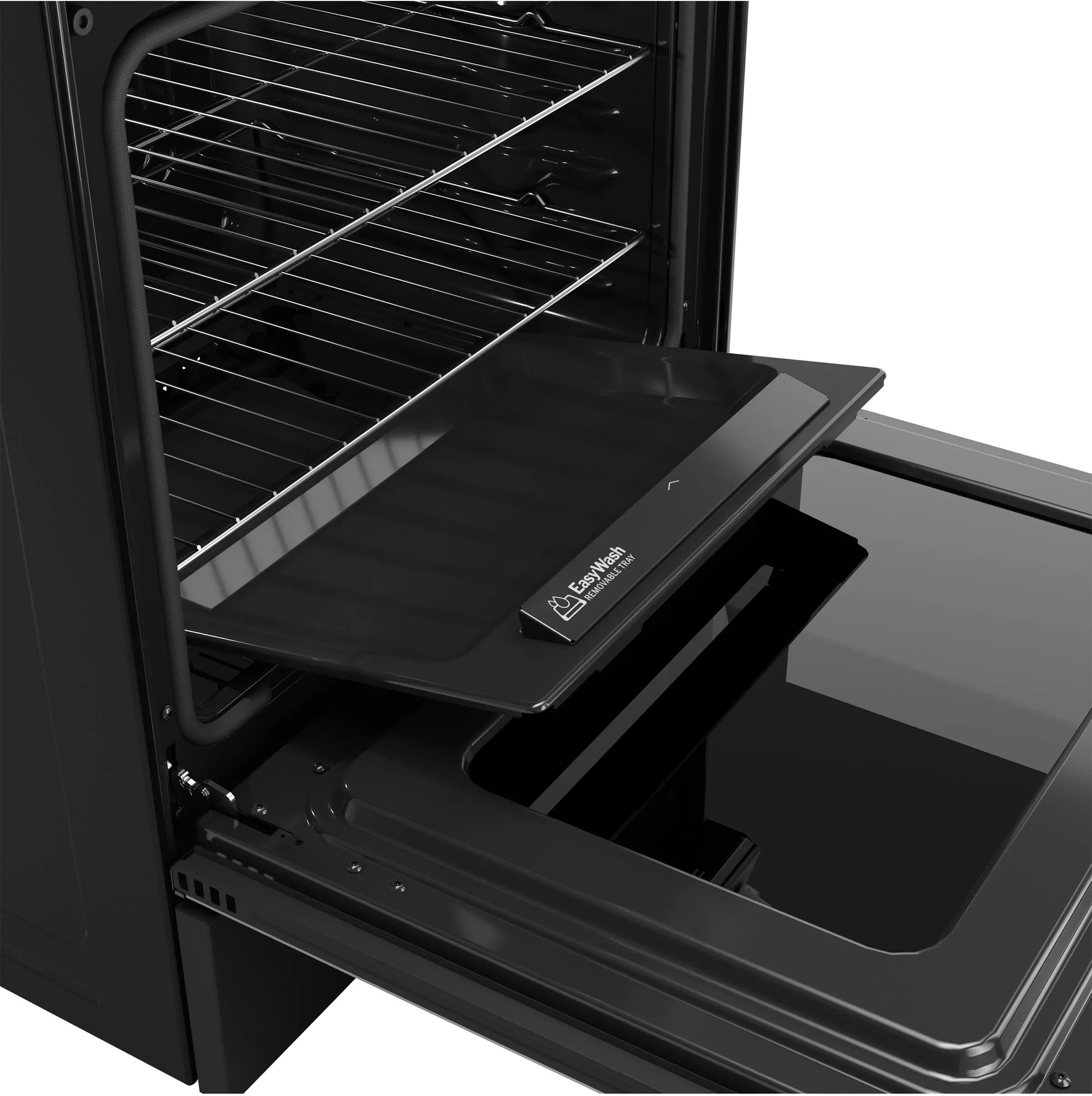 GGS600AVDS GE 5.3 Cu Ft Single Oven Range - Black Stainless Steel-10