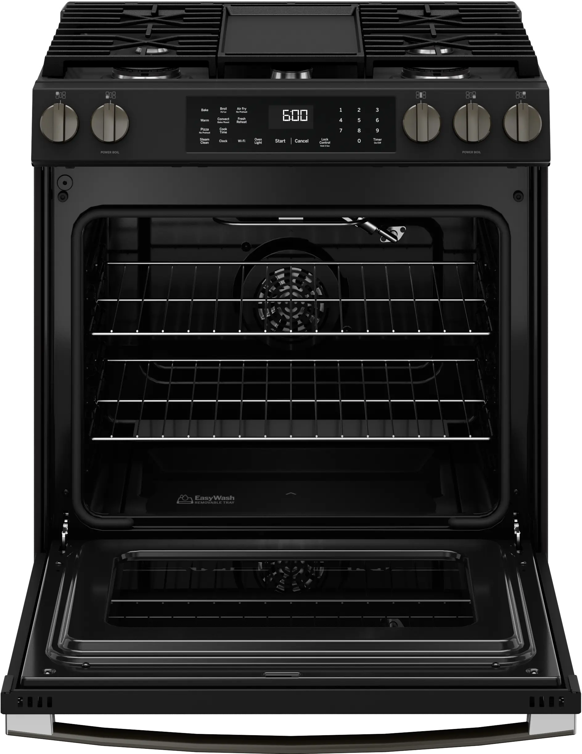 GGS600AVDS GE 5.3 Cu Ft Single Oven Range - Black Stainless Steel-13