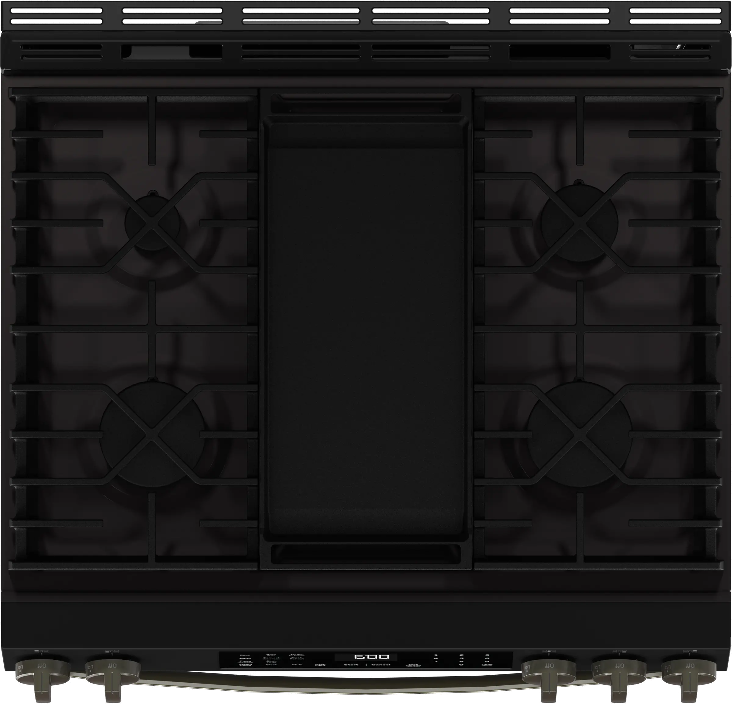 GGS600AVDS GE 5.3 Cu Ft Single Oven Range - Black Stainless Steel-9
