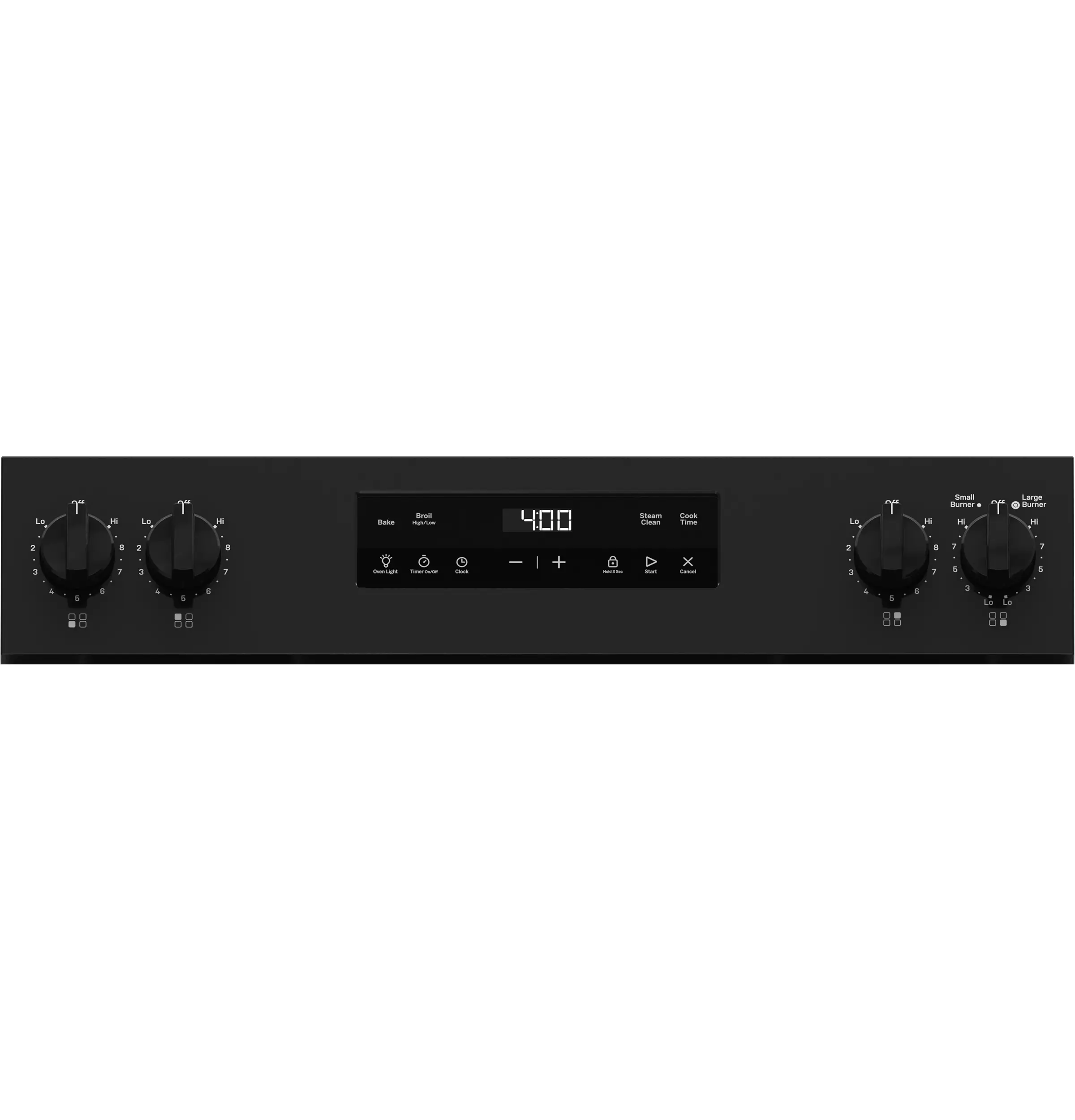 GRF400SVBB GE 5.3 Cu Ft Single Oven Electric Range - Black-10