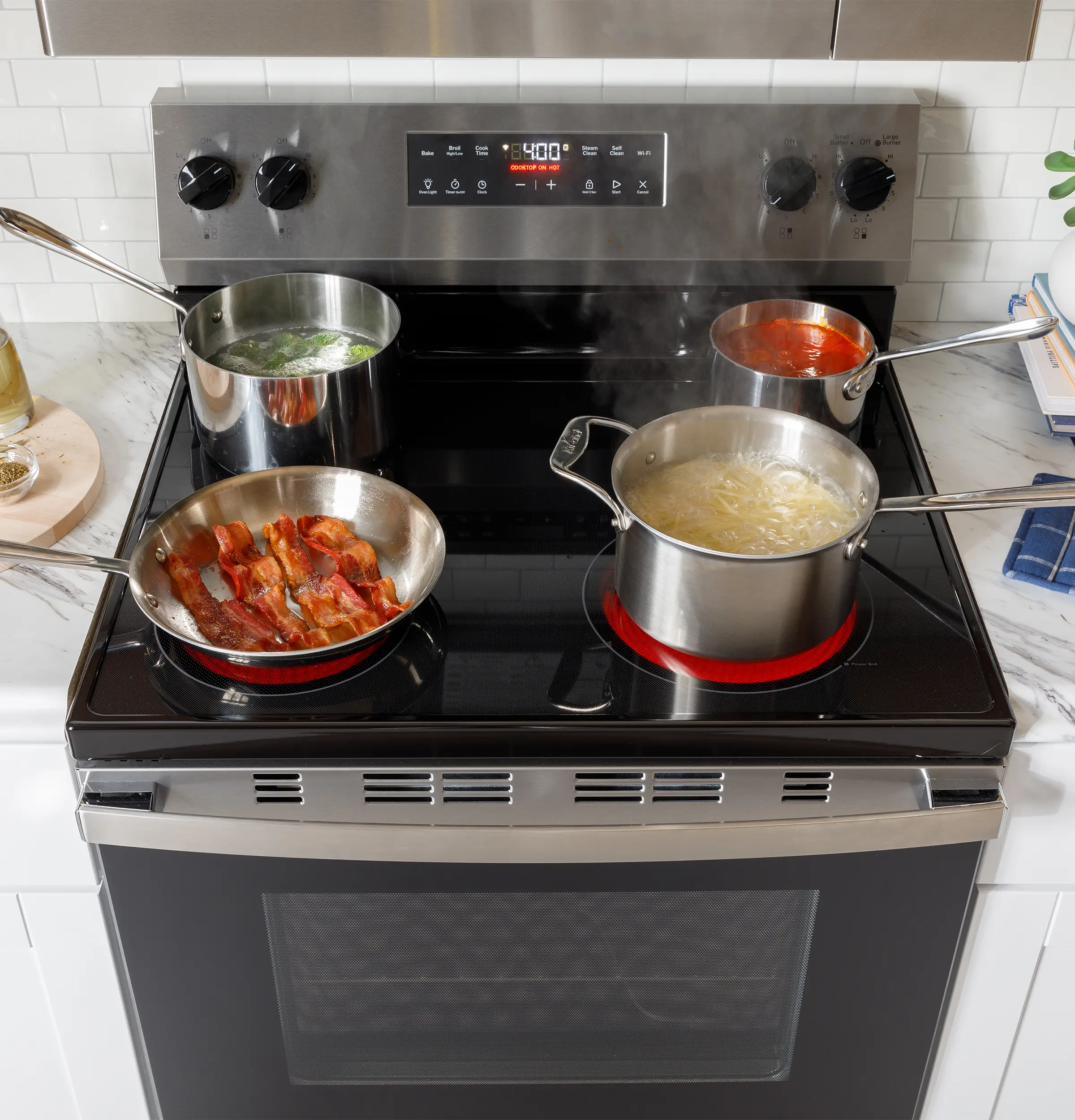 GRF400SVBB GE 5.3 Cu Ft Single Oven Electric Range - Black-5