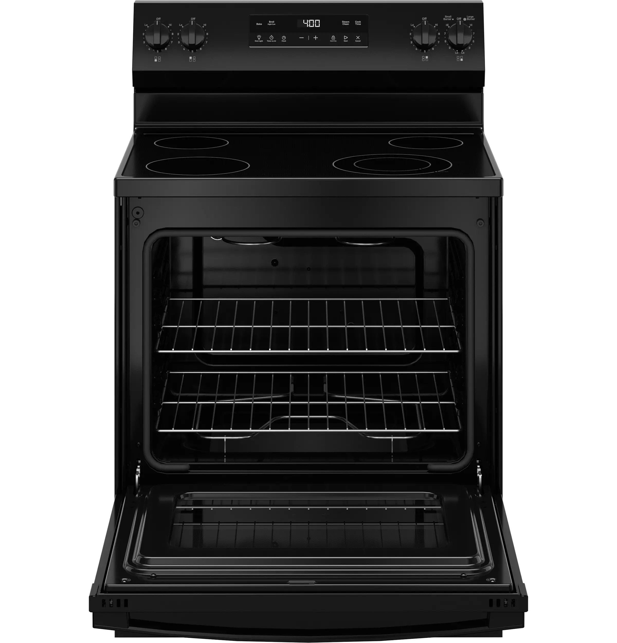 GRF400SVBB GE 5.3 Cu Ft Single Oven Electric Range - Black-8