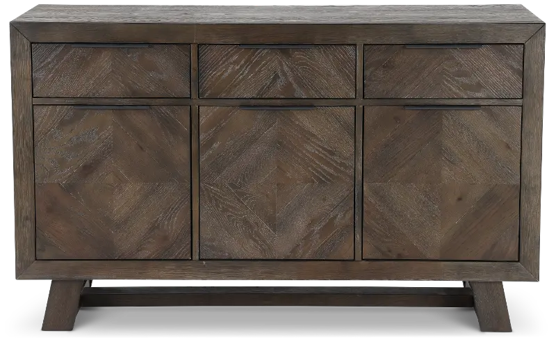 Hearst Dark Brown Dining Server