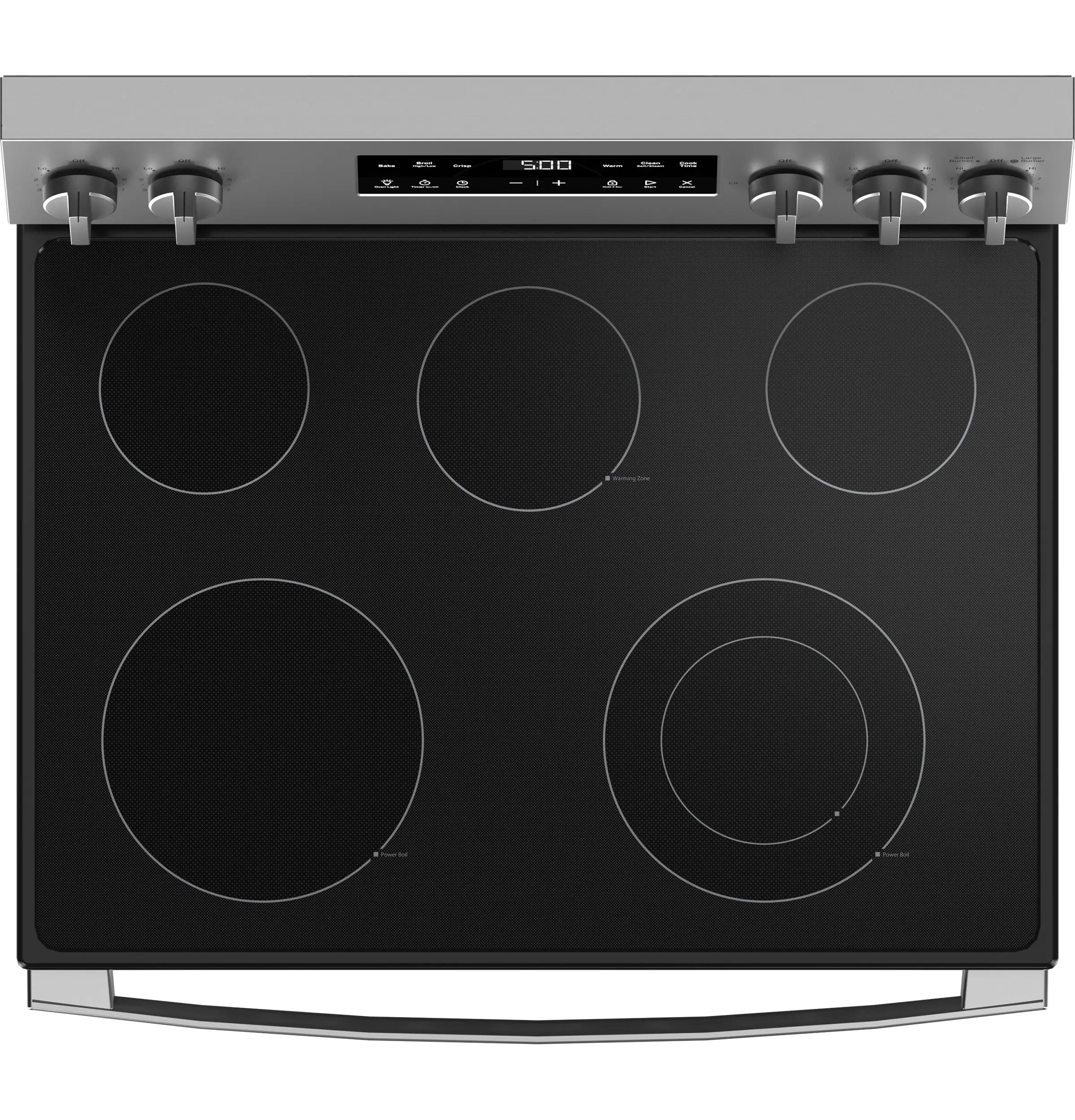 GRF500PVSS GE 5.3 Cu Ft Electric Range - Black, Stainless Steel-5