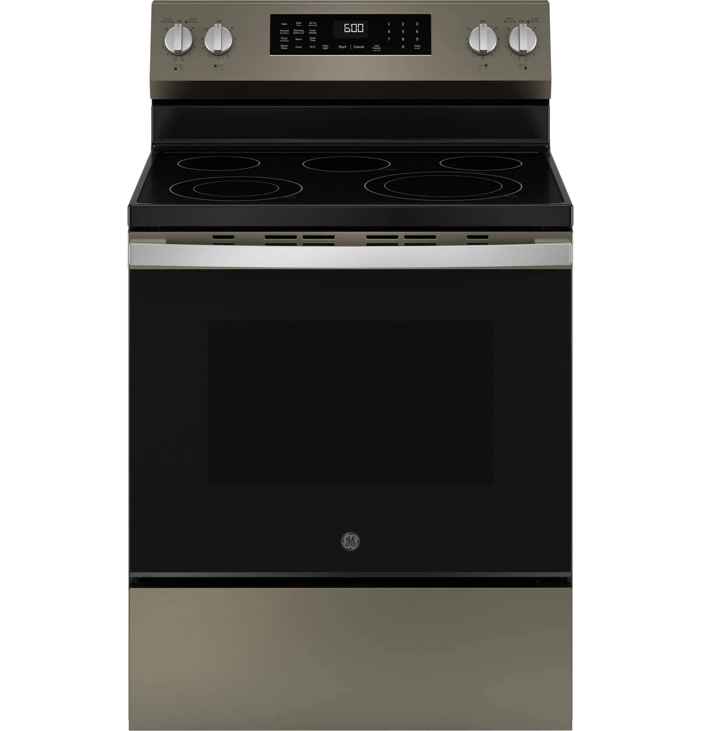 GRF600AVES GE 5.3 Cu Ft Single Oven Range with Air Fry - Slate-3