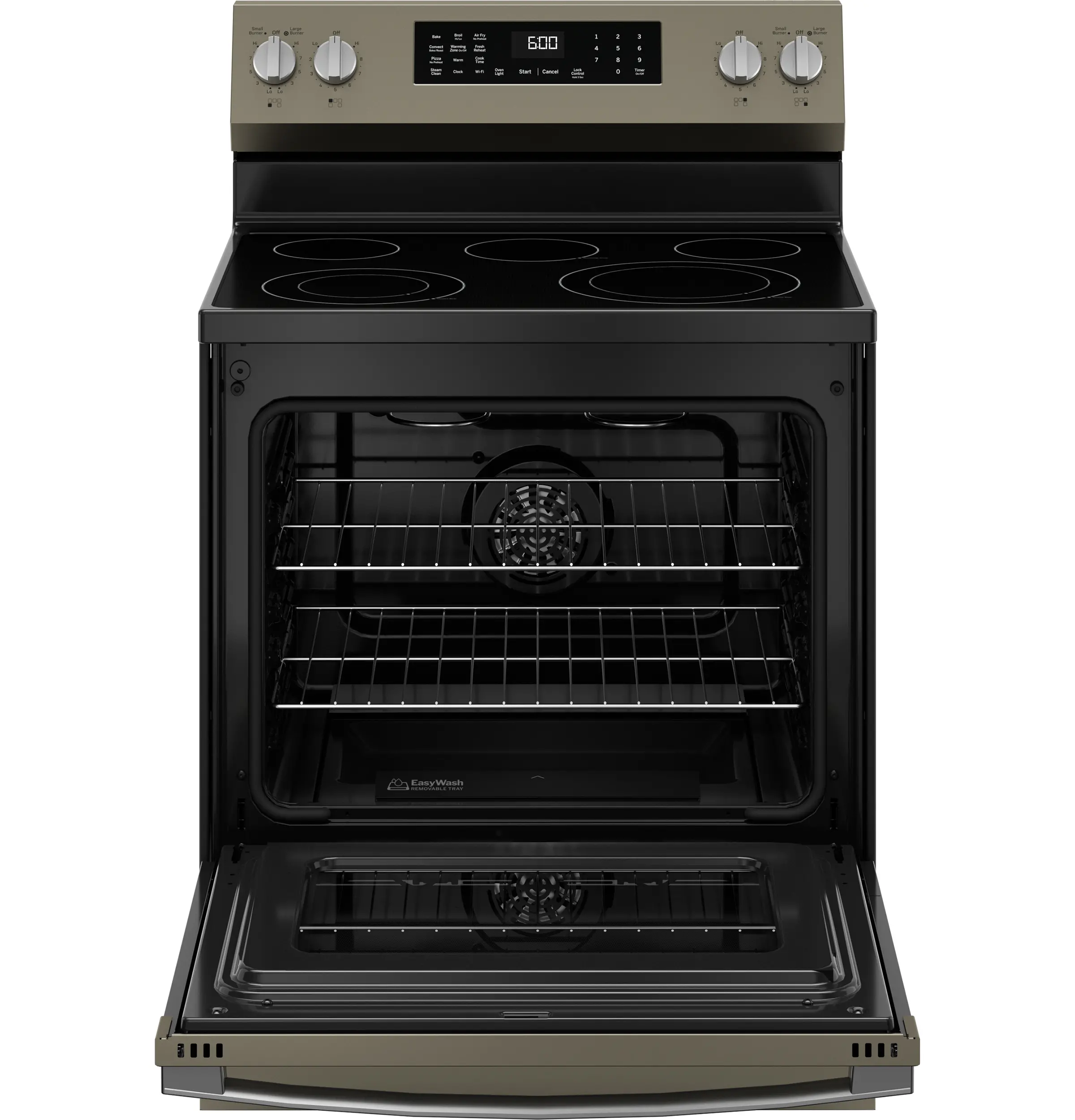 GRF600AVES GE 5.3 Cu Ft Single Oven Range with Air Fry - Slate-7