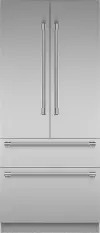 T36BT120NS Thermador 18.8 Cu Ft Built-In French Door Refrigerator - Counter Depth Stainless Steel