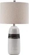 Pavia 25.5  Two-Tone Ceramic Table Lamp