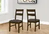 Monarch Brown Solid Wood Dining Chair, Set Of 2