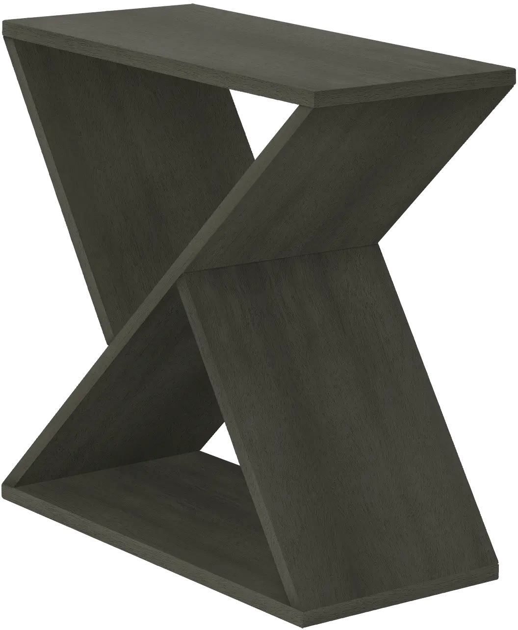 Dasha Contemporary Dark Green Accent Table-1