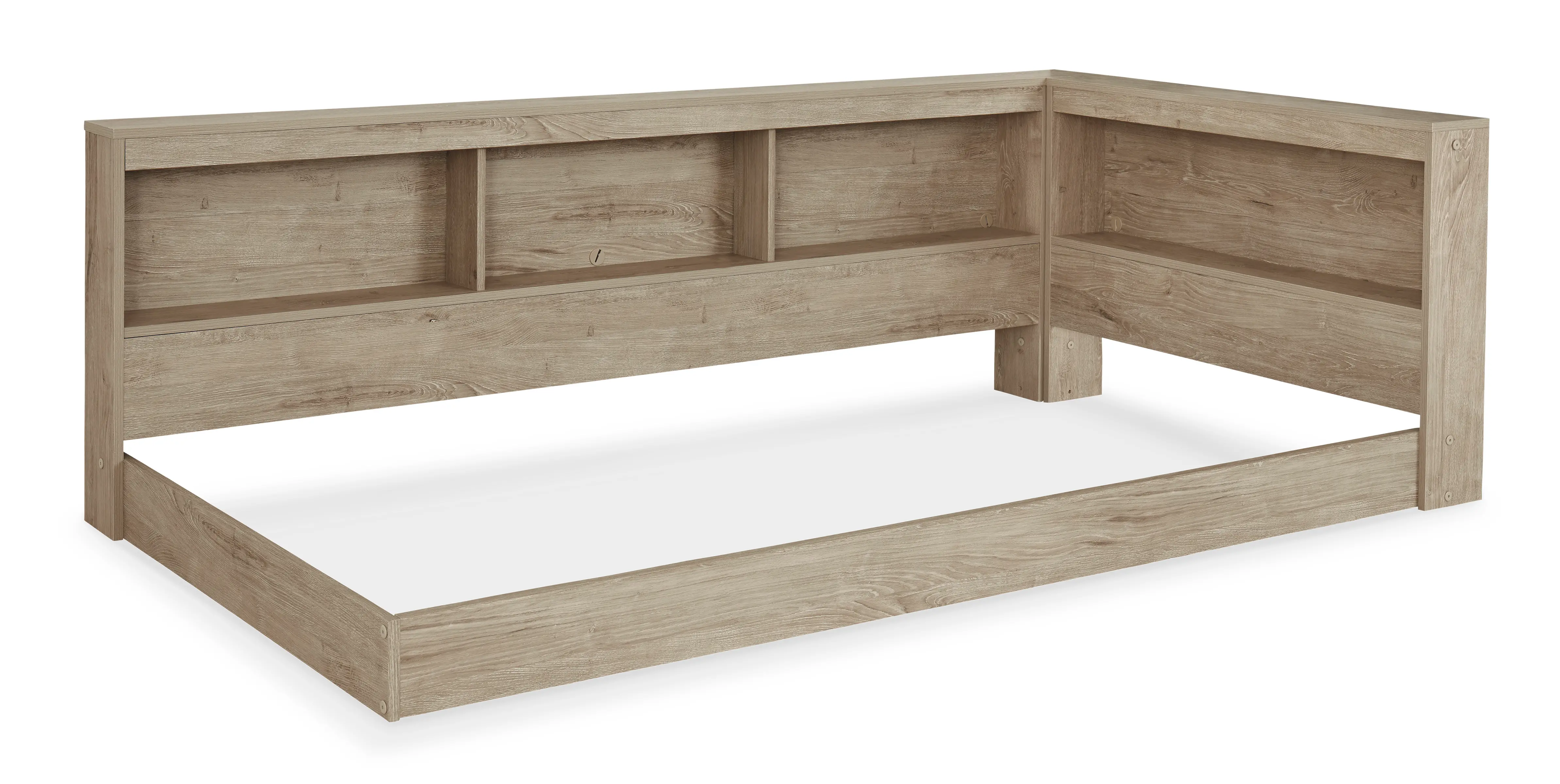 Kara Twin Bookcase Storage Bed-5