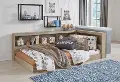 Kara Full Bookcase Bed