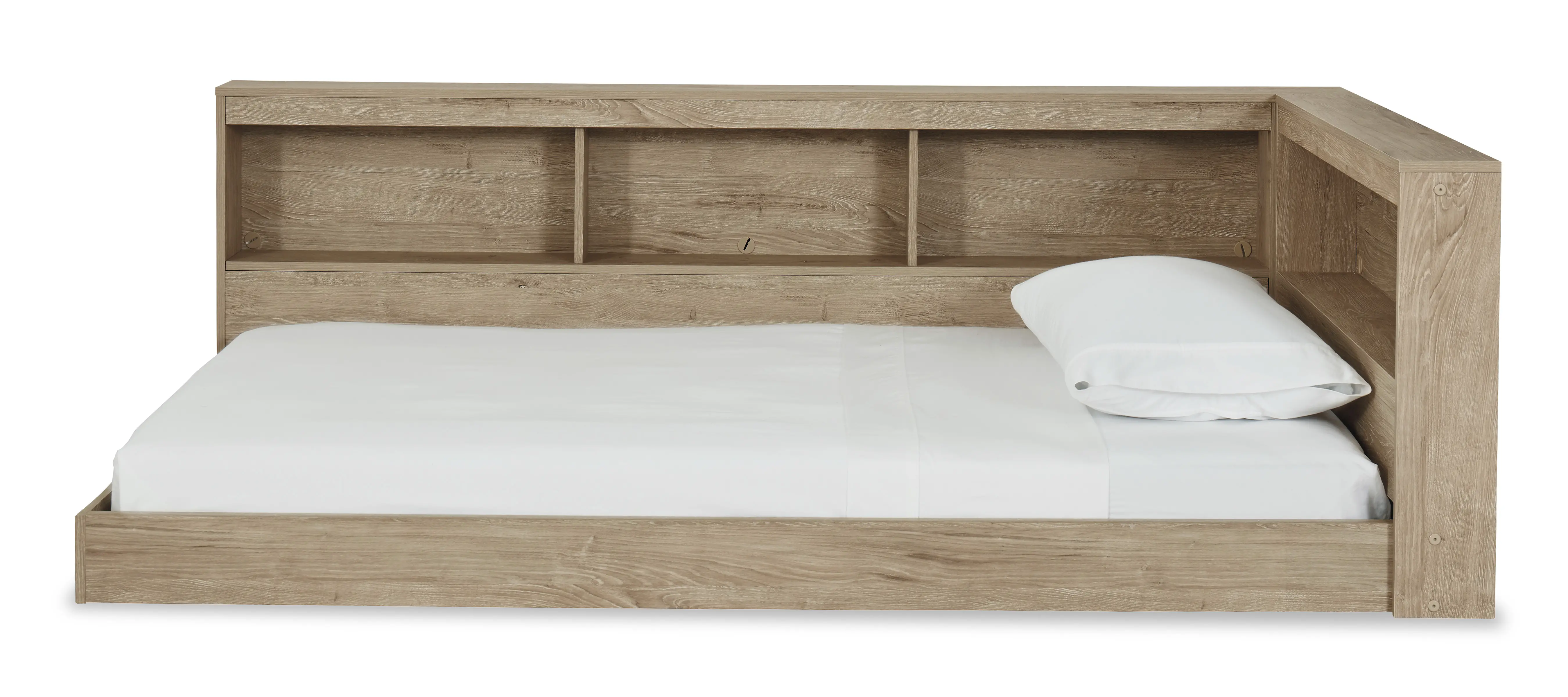 Kara Full Bookcase Storage Bed-2