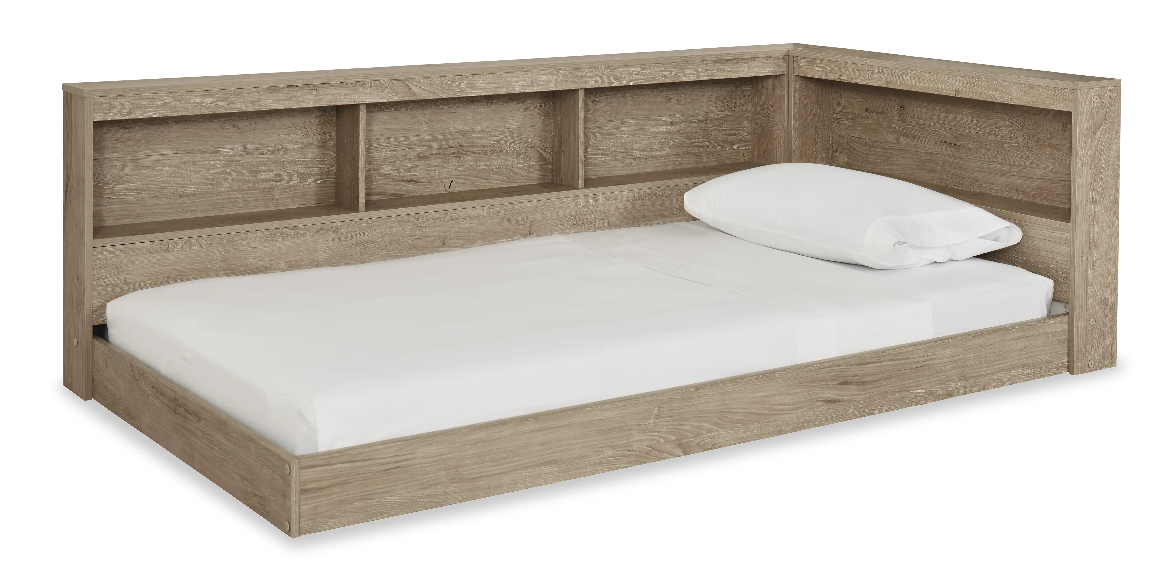 Kara Full Bookcase Storage Bed-3