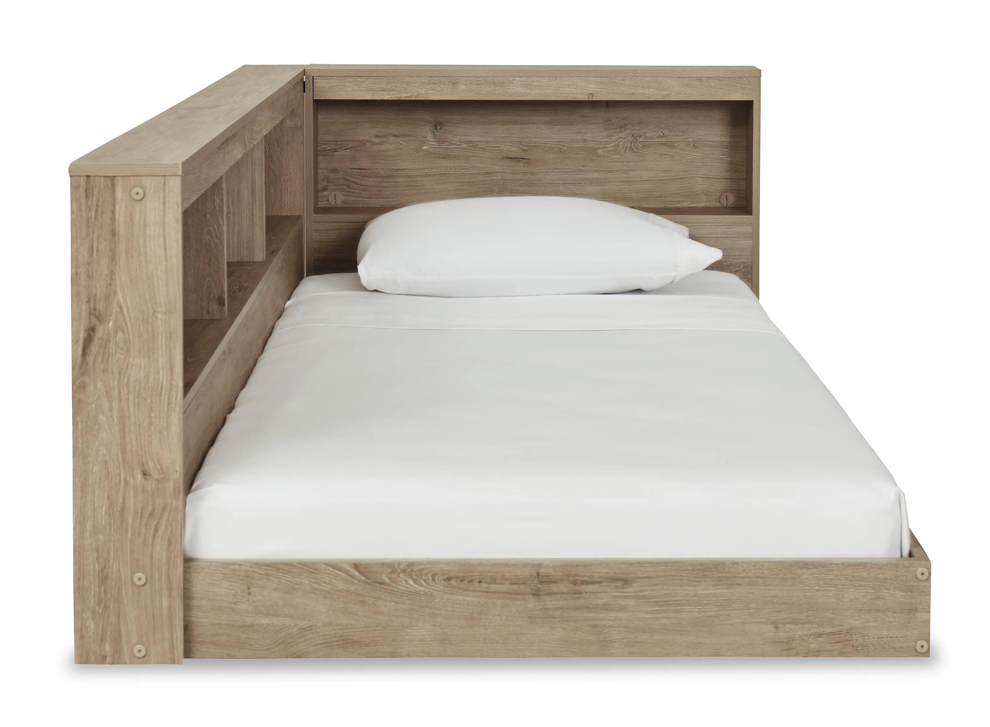 Kara Full Bookcase Storage Bed-4