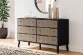 Burless Two-Tone Dresser