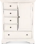 Olivia White Chifferobe