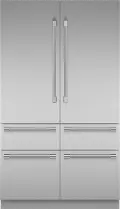 T48BT120NS Thermador 26.8 Cu Ft Built-In French Door Refrigerator - Counter Depth Stainless Steel
