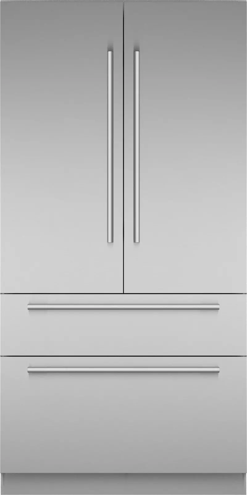 Thermador 23.1 Cu Ft Built-In French Door Refrigerator - Counter Depth Stainless Steel