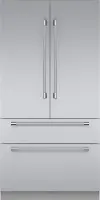 T42BT120NS Thermador 23.1 Cu Ft Built-In French Door Refrigerator - Counter Depth Stainless Steel