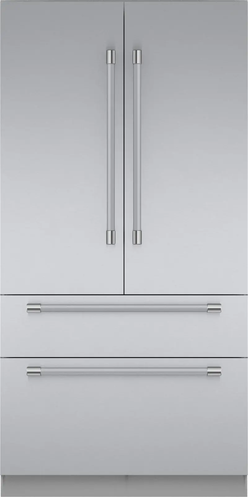 Thermador 23.1 Cu Ft Built-In French Door Refrigerator - Counter Depth Stainless Steel