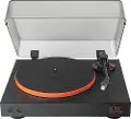 JBLSPINNERBTBLKAM JBL Spinner BT Hi-Res Bluetooth Turntable - Black/Orange