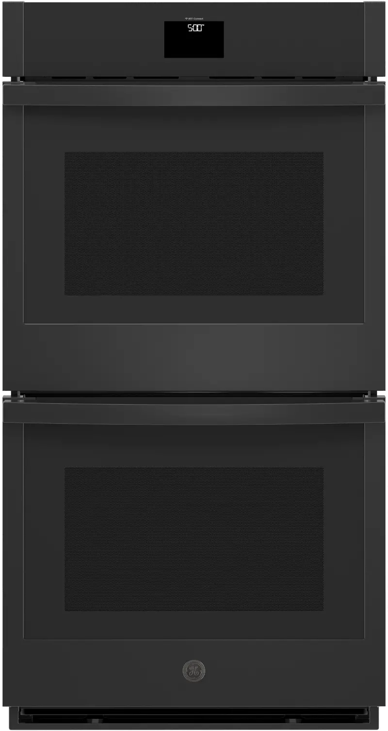 GE 8.6 Cu Ft Smart Built-In Convection Double Wall Oven - Black