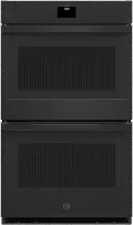 JTD5000DVBB GE 10.0 Cu Ft Double Wall Oven - Black 30 Inch