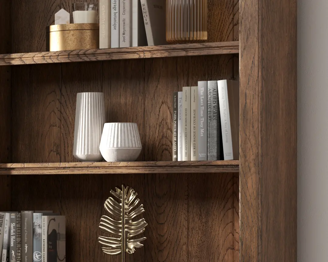 Stratton Brown 94 Bookcase-14