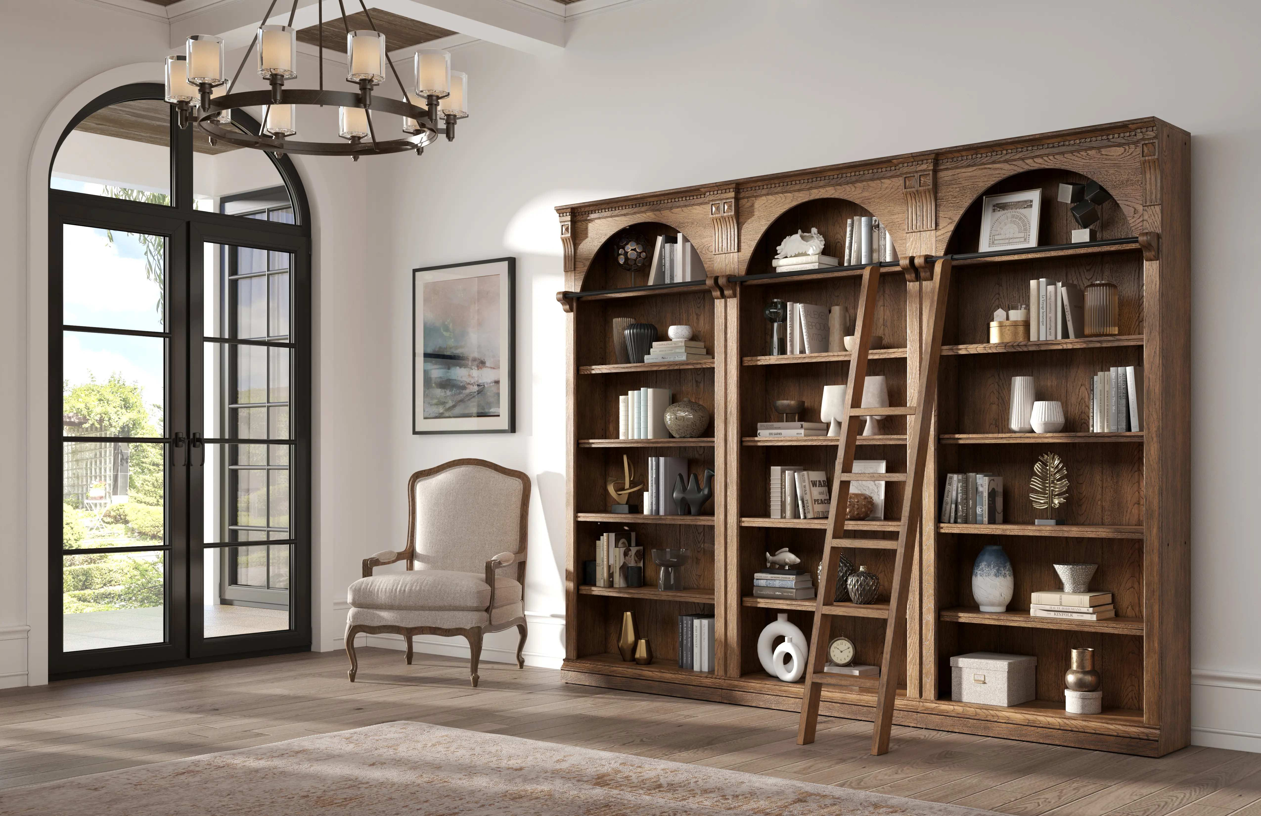 Stratton Brown 94 Bookcase-15