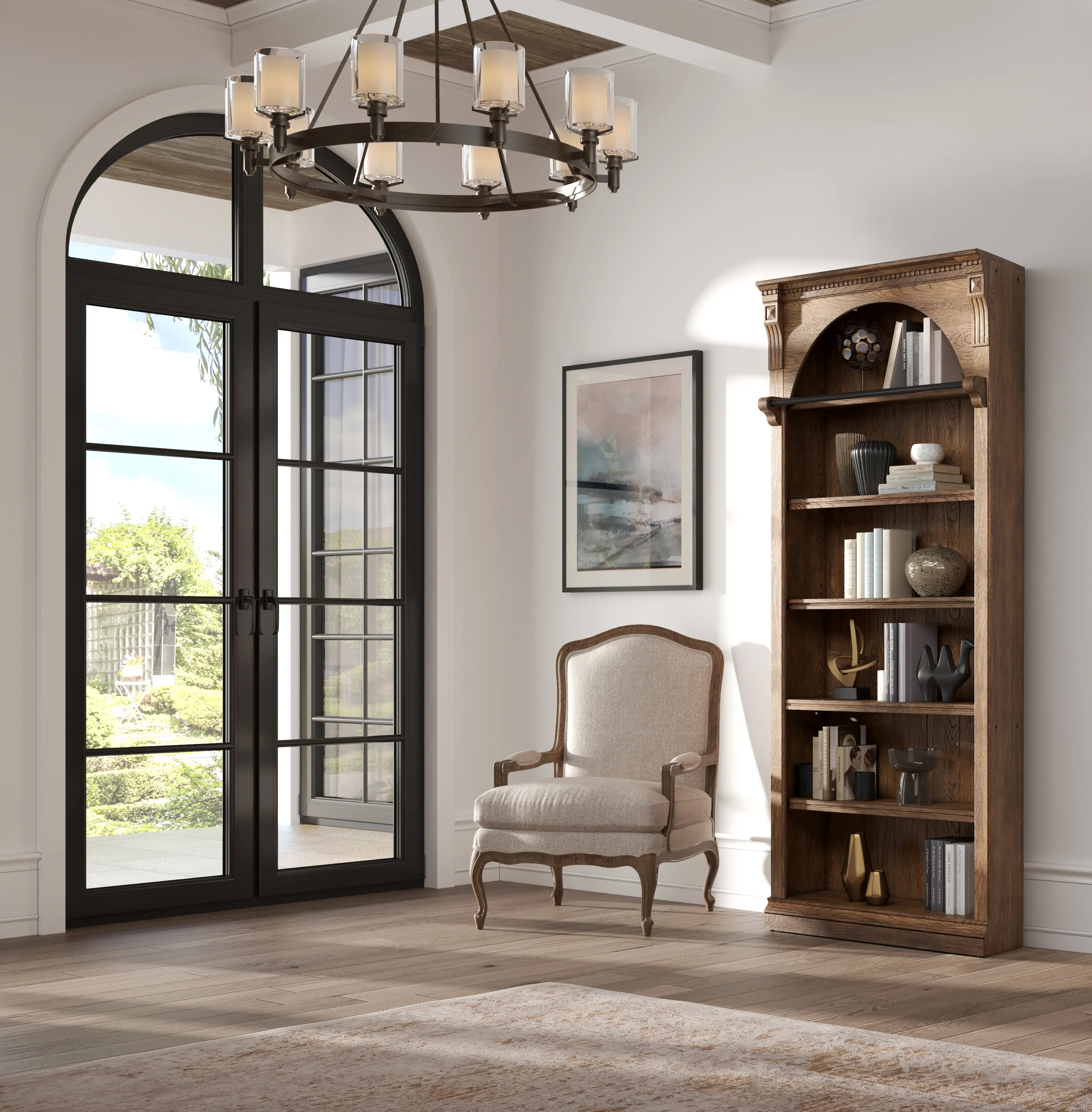 Stratton Brown 94 Bookcase-2