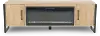 Mason Natural and Black Fireplace TV Console