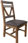 Loft Pine Brown Dining Chair