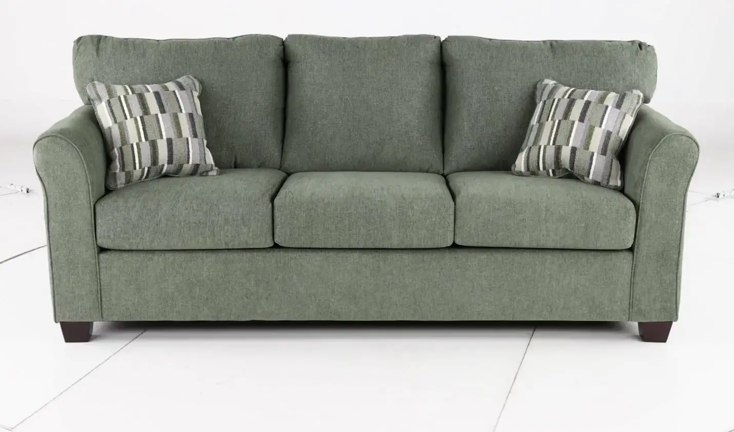 WALSOF/DEXEUC Wall St. Green Sofa-5