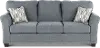 WALSOF/DEXFLI Wall St. Blue Sofa