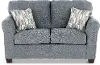 WALLOV/DEXFLI Wall St. Blue Loveseat