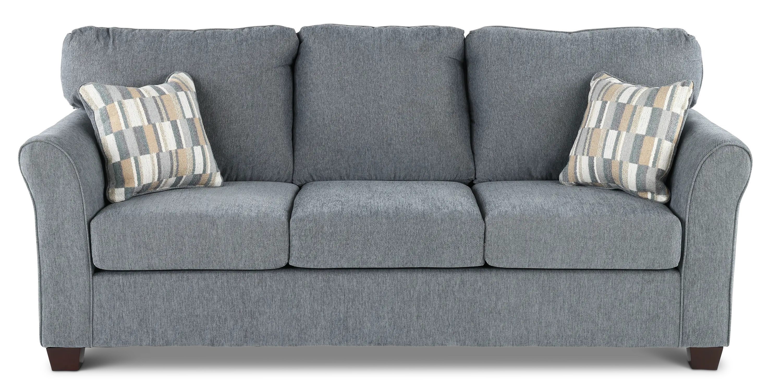 WALQSG/DEXFLI Wall St. Blue Sofa Bed-1