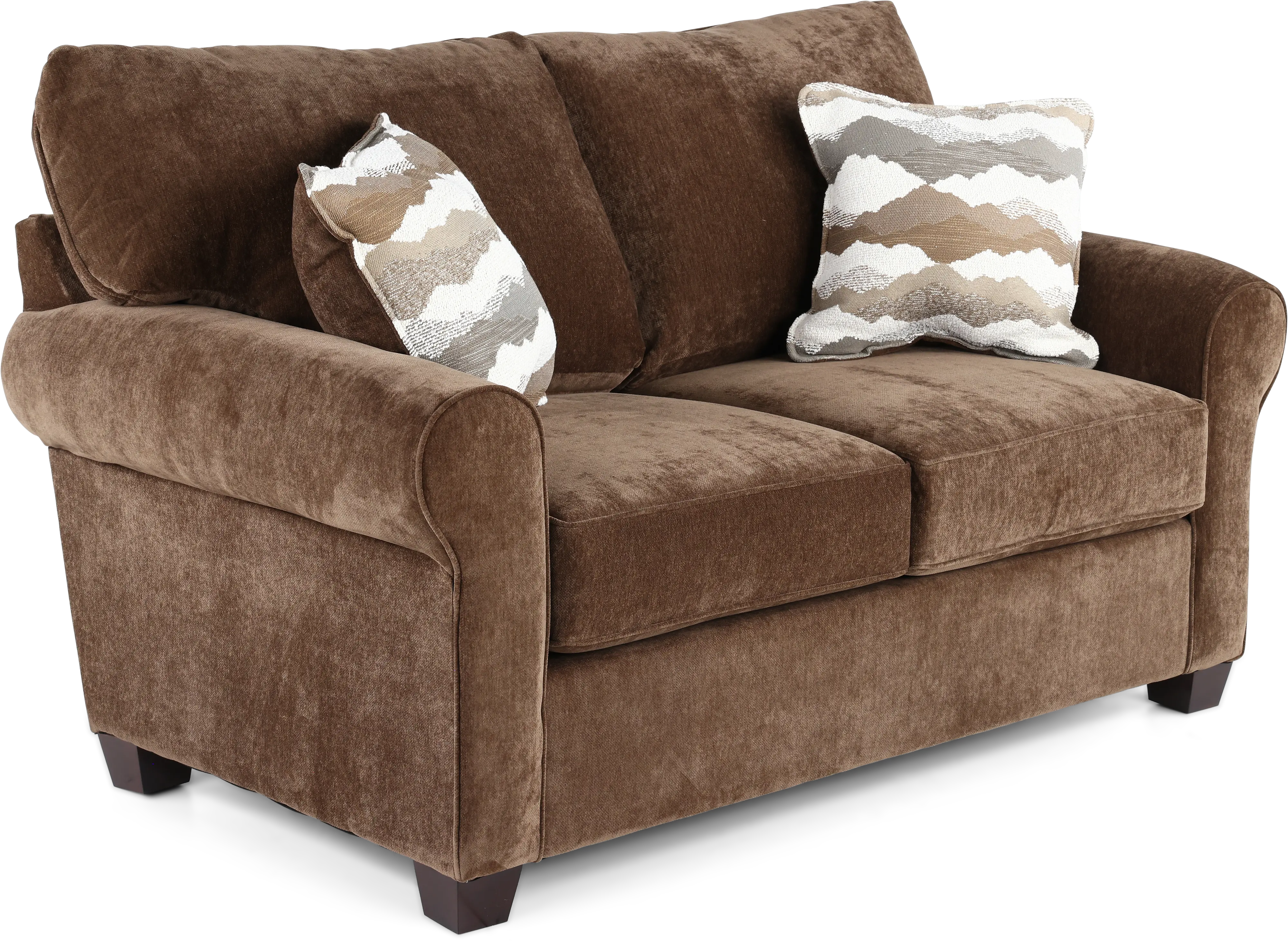 SEALOV/LANDES Seaside Brown Loveseat-1