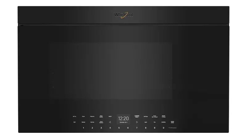 Whirlpool 1.1 Cu Ft Over-the-Range Microwave - Black