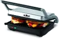 Salton Stainless Steel Panini Grill