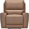 Rangers Stone Power Recliner with Power Headrests and Lumbar