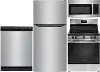 FRG-S/S-1835-ELEPKG Frigidaire 4 Piece Electric Kitchen Appliance Package - Stainless Steel