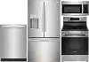 FRG-S/S-2823-ELEPKG Frigidaire 4 Piece Electric Kitchen Appliance Package - Stainless Steel