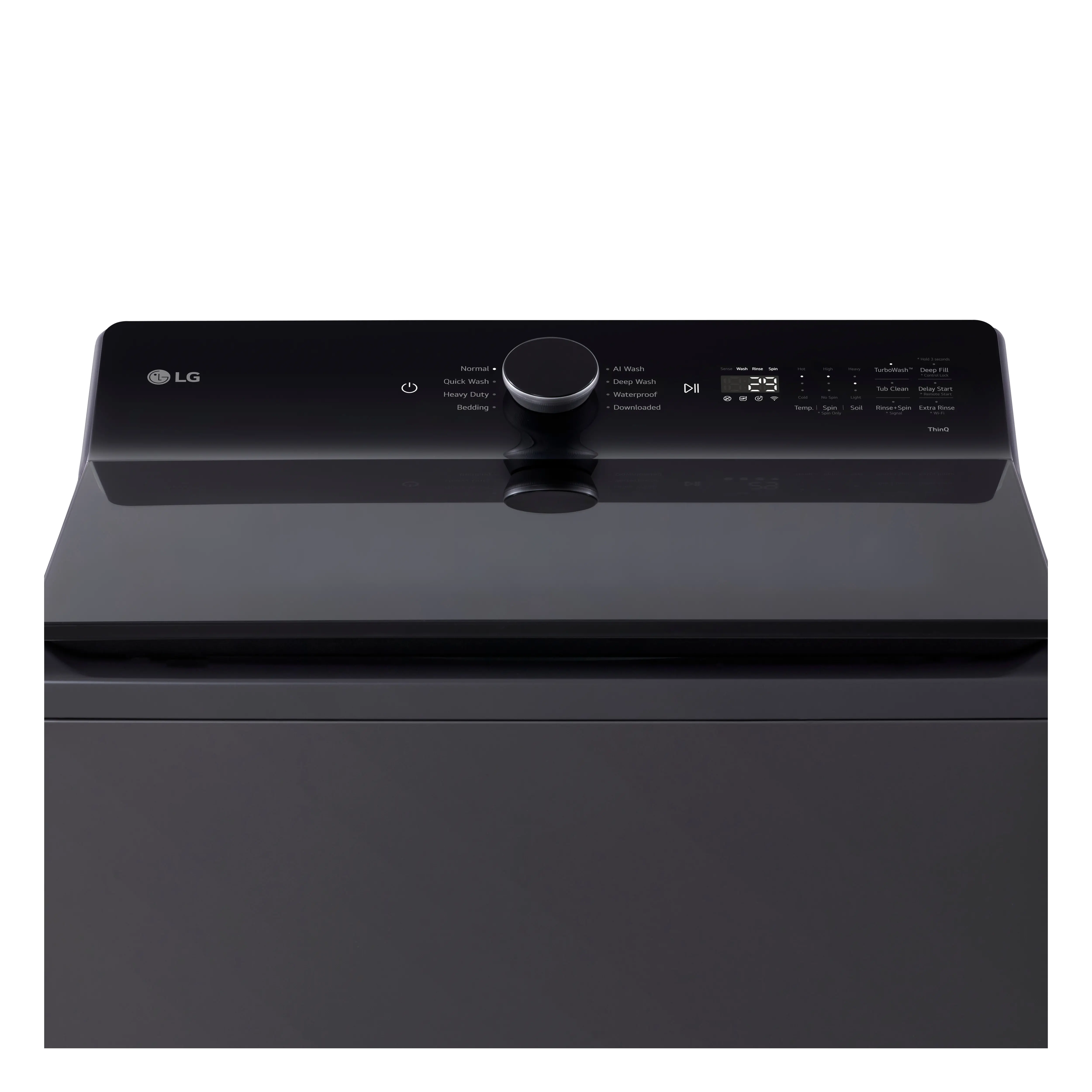 WT8400CB LG 5.5 Cu Ft Top Load Washer - Matte Black-9