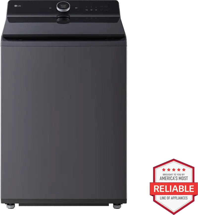 LG 5.5 Cu Ft Top Load Washer - Matte Black