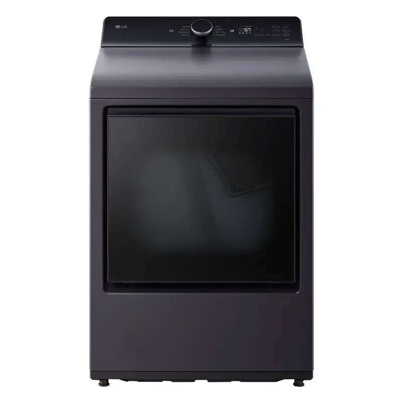 LG 7.3 Cu Ft Gas Dryer - Black