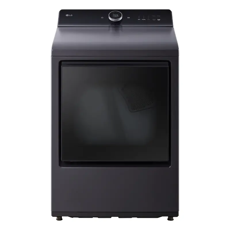 LG 7.3 Cu Ft Electric Dryer - Matte Black